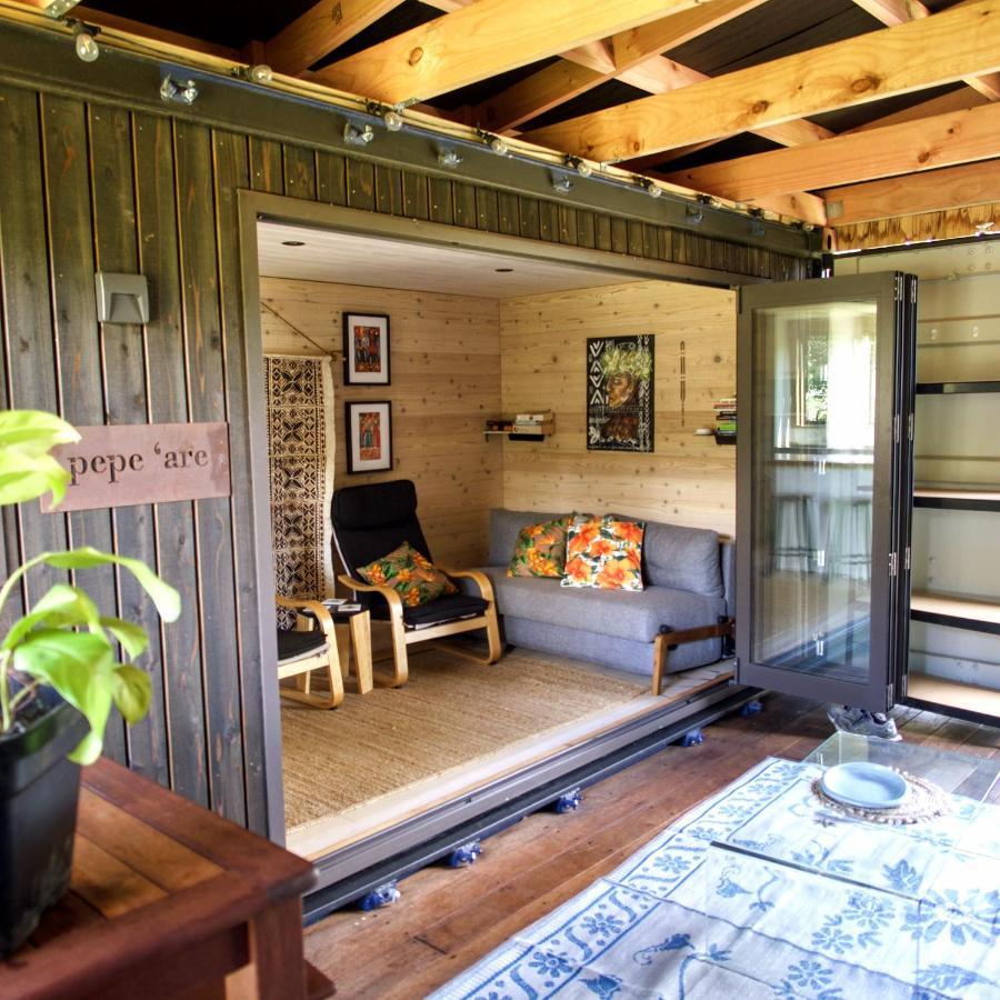 'Are Pepe One Bedroom Container Style Unit Rarotonga Eksteriør billede