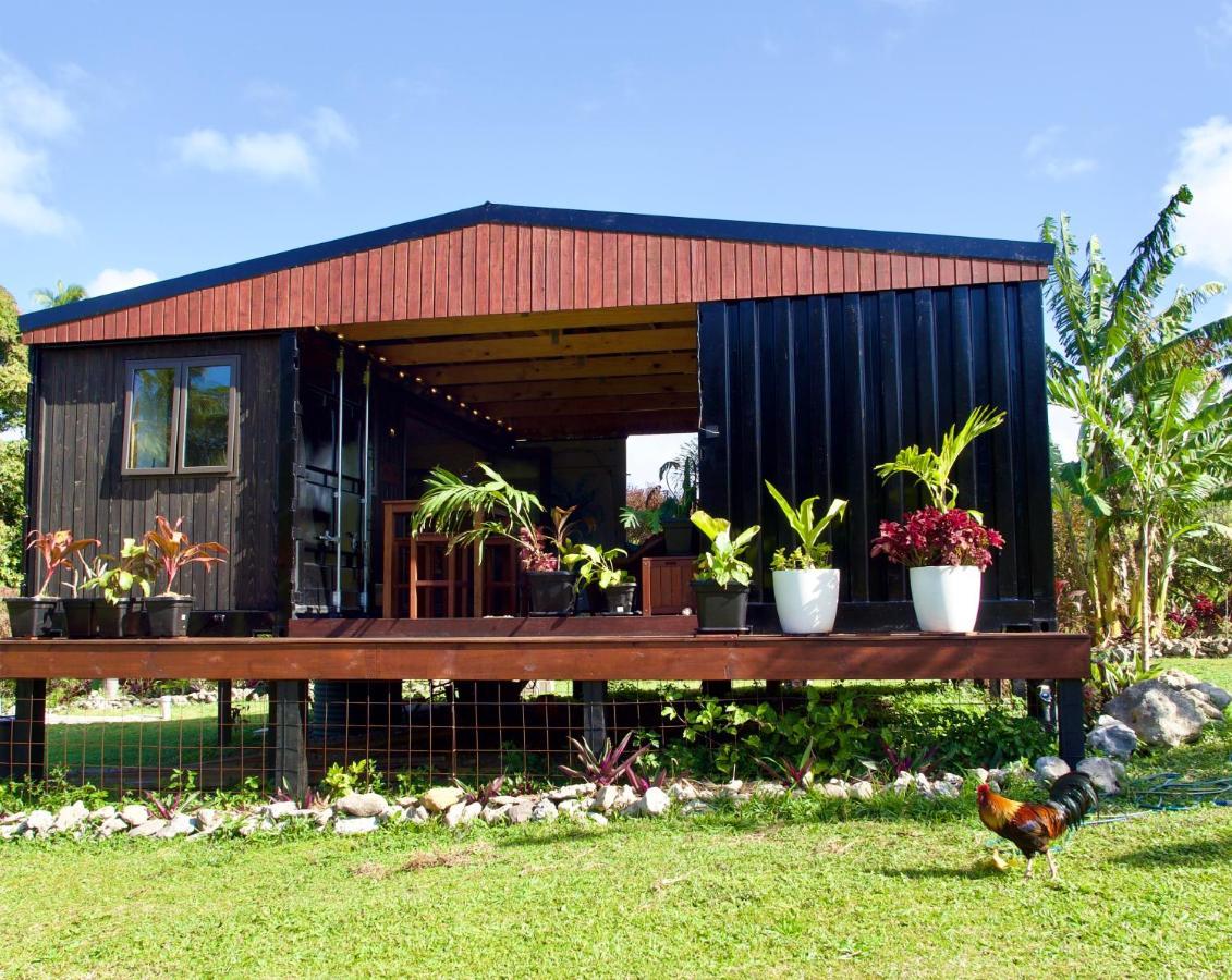 'Are Pepe One Bedroom Container Style Unit Rarotonga Eksteriør billede